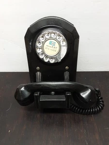 Teléfono giratorio monofono eléctrico automático vintage  - Imagen 1 de 10