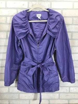 Chaqueta cortavientos Zenergy by Chico's púrpura para mujer 3/XL Foto 1 de 4