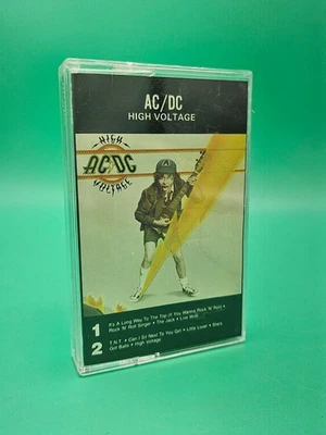 AC/DC High Voltage Cassette Tape 1976 Original Album With Case Very Good - Image 1 of 4