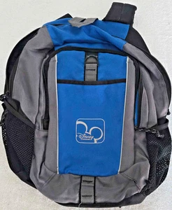 Disney Channel Backpack-Blue Black Gray-Approx 19Hx15W, 2-Zipper & 2 Mesh Comp. - Picture 1 of 4