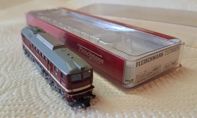 Fleischmann Spur N Art. Nr. 7370009 Diesellok 120 024-5 DR Digital mit Sound Top - Bild 1 von 4