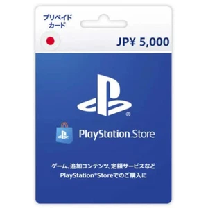 Japan PSN Karte: 5000 Yen Prepaid Code (Japanische) Code oder Karte - Bild 1 von 1