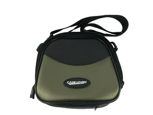 Case Logic Camera Bag Case Padded Green Black Shoulder Bag Storage 7 x 6 x 2.5 - Picture 1 of 10