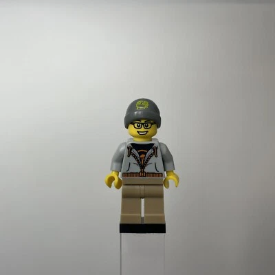 Lego Street Skater Con Monopatín - Serie 4 Minifigura Minifigura Col057 2011 Foto 1 de 2