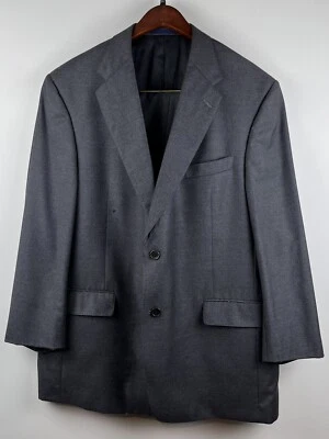 Loro Piana Cremieux Mens Two Piece Suit Blazer 46R 40x28 Pants Wool Black - Image 1 of 4
