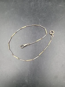 Antique Forstner 1/10 14K Gold Filled Pocket Watch Chain - Picture 1 of 4