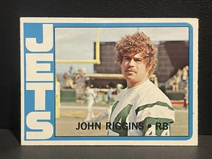 1972 Topps John Riggins #13 RC BEAUTIFUL CARD New York Jets Redskins HOF RB - Picture 1 of 2