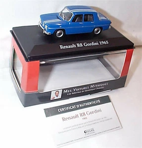 Renault R8 Gordini 1965 Blue 1:43 Scale 2891019 Voitures Mythiques Atlas New - Picture 1 of 2