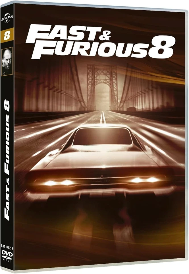 DVD " Fast & Furious 8 " New Blister Pack - Image 1 of 1