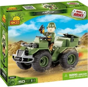 COBI MILITAR - Juego de Construcción Raptor (50 PC) 2122 NUEVO Retirado Sin Abrir - Imagen 1 de 3