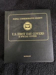 Postal Commemorative Society Binder w/ U.S. First Day Covers 1977-1979 34 Covers - Picture 1 of 24
