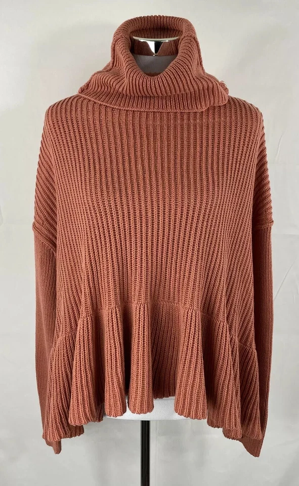 People Layer Cake Sweater Rose Icing Pink Size Small OB1010828