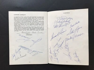 Autogramme von 17, 1956 Red Sox einschließlich Ted Williams. Beckett Brief der authentischen - Bild 1 von 12