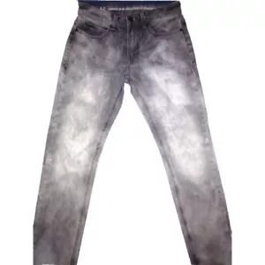Versace Abbigliamento Sportivo Jeans 28/30 Cotton Black Faded 126 - Picture 1 of 10