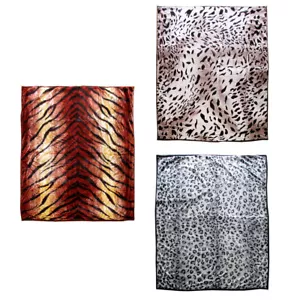 675gsm 2 Ply Animal Print Faux Mink Blanket Queen 200x240 cm - Picture 1 of 8