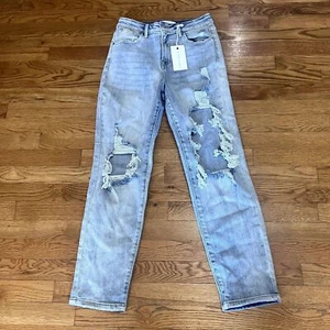 NWT Risen High Rise Straight Jeans 3/26 - Picture 1 of 6