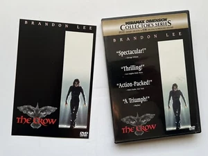 “THE CROW” STARRING BRANDON LEE COLLECTORS EDITION DVD 2 DISC SET, TONS OF BONUS - Picture 1 of 11
