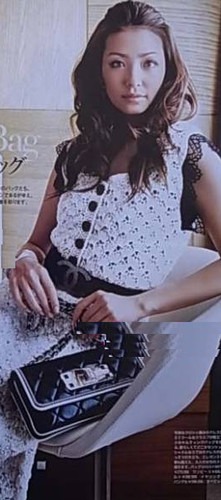 ABITO CHANEL TESSUTO A MAGLIA CHANEL $5 7K AVORIO & NERO 38 NUOVO DI ZECCA