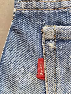 Vintage 70s Levis Big E 805 Non Selvedge Jeans - Picture 1 of 23