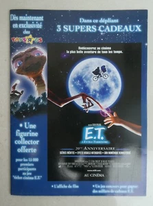 Poster Affiche film E.T l’extra-terrestre Toys’r us 20 éme anniversaire 2002 - Photo 1/3