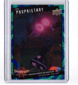 2022 UD Marvel Spider-Man INTO THE SPIDER-VERSE Its Proprietary Card IP-6 - Bild 1 von 2