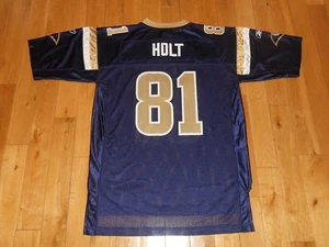 Camiseta de colección Reebok On Field TORRY HOLT St LOUIS RAMS para hombre equipo de la NFL réplica Lg - Imagen 1 de 10