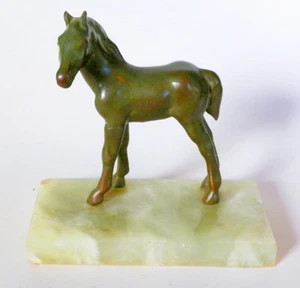VINTAGE 1930'S BABY COLT SCULPTURE - Picture 1 of 4