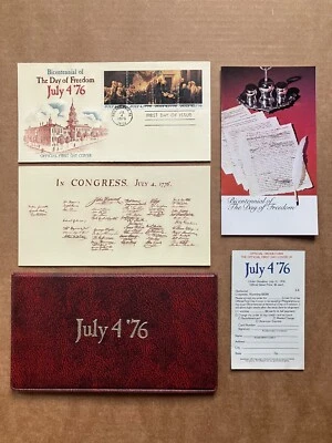 1976 13c Declaration of Independence 1691-94 Fleetwood Special FDC w/Folder... - Image 1 of 4