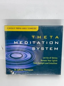 THETA MEDITATION SYSTEM. Dr Jeffrey Thompson. Two CDs. Brand NEW - Foto 1 di 2