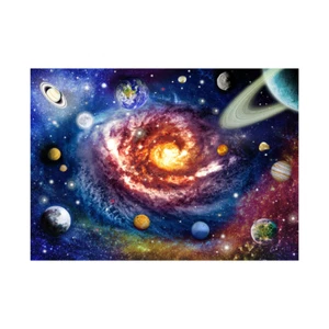 AMAZING PUZZLES 1000 Piece Jigsaw Puzzle 19x27in - Galaxy and Planets - Picture 1 of 5