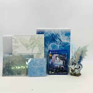 PS4 JAPAN Monster Hunter World IceBorne Master Edition Collector's Package - Picture 1 of 9