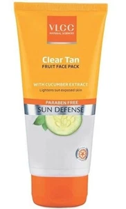 VLCC Clear Tan Fruit Face Pack | 100 Gram | Sun Defense - Picture 1 of 1