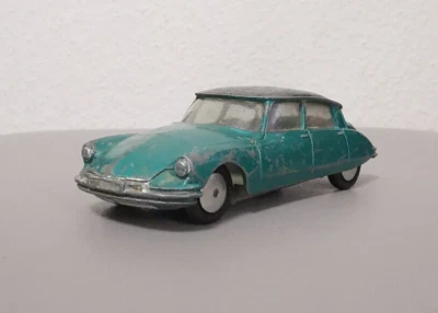 Corgi Toys 210 - Citroën DS 19-Grün/Schwarz Großbritannien Vintage 60er ohne OVP - Bild 1 von 4