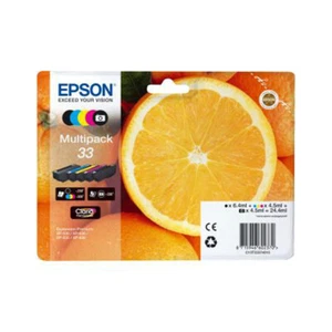 C13T33374010 Multipack de 5 Cartuchos de Tinta Originales Epson Serie 33 Naranja - Imagen 1 de 1