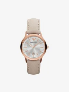 Nuovo OROLOGIO Emporio Armani AR9108 Colore Oro Rosa Pelle - Foto 1 di 1