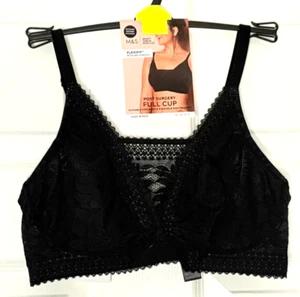 M&S Post OP BH Schwarz Stretch Spitze Flexifit Vollschale Weich Komfort NEU - Bild 1 von 4