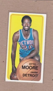 1970-71 Topps Baloncesto Otto Moore #9 Pistones Ex *A37136 - Imagen 1 de 1
