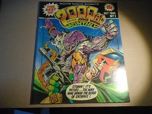 BEST OF 2000 AD #1 1985 - Judge Dredd Prog A.D. VGC - Picture 1 of 1
