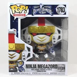 Funko Pop! Power Rangers The Movie: Super Ninja Megazord Metallic #1783 DMG Box - Picture 1 of 7