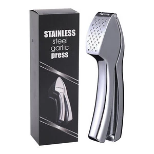 Garlic Press Ginger Grinder Mincer Crusher Reusable Garlic Mincer for Kitchen - Picture 1 of 12