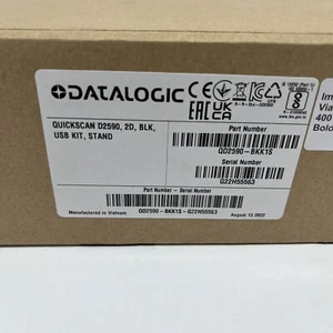 Datalogic Quickscan D2590 QD-2590-BKK1S Black 2D New With Flex Stand Kit - Picture 1 of 9