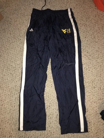 Adidas West Virginia Mountaineers #23 Athletic Team Issued Pants *L* Cover