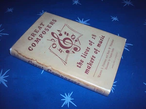 Warren S Freeman GREAT COMPOSERS 1st 1959 Signed HC/DJ Ruth W Whittaker, Grilley - Imagen 1 de 5