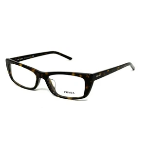 Authentic Prada Eyeglasses VPR10X-F 2AU-1O1 Havana Full Rim Frames 54MM RX-ABLE - Picture 1 of 5