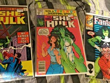 She Hulk- Iron fist - Comic lot 4 comics- Read See Pics