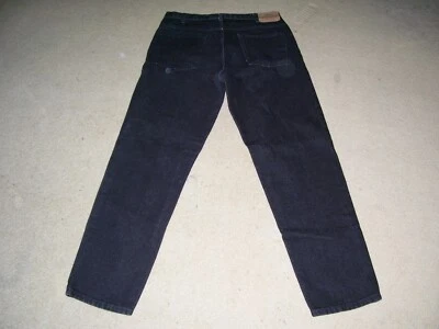 CANYON RIVER BLUES (VINTAGE AÑOS 90) 32X30, NEGRO, HECHO EN MÉXICO CON TELA EE. UU., NUEVO Foto 1 de 4