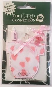 Adornos autoadhesivos The Card Connection - BABY GIRL THINGS - 3 piezas - Imagen 1 de 2