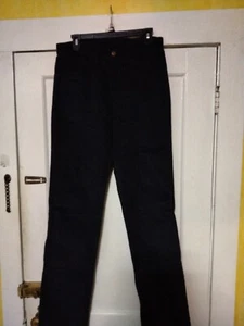 Cordones Levis, negro, pierna recta, vintage, W33 L38. - Imagen 1 de 10