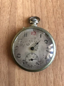 orologio da tasca NAUTA Epoca Prima Metà Del XX Secolo - Picture 1 of 6