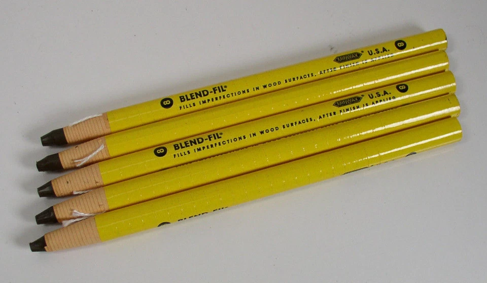 5X Minwax #8 Blend-Fil Pencil Easy Touch-Up Repair Scratches Holes  - Image 1 of 1